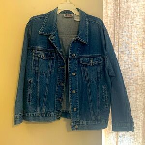 EUC denim Bill Blass Jeans jacket size L